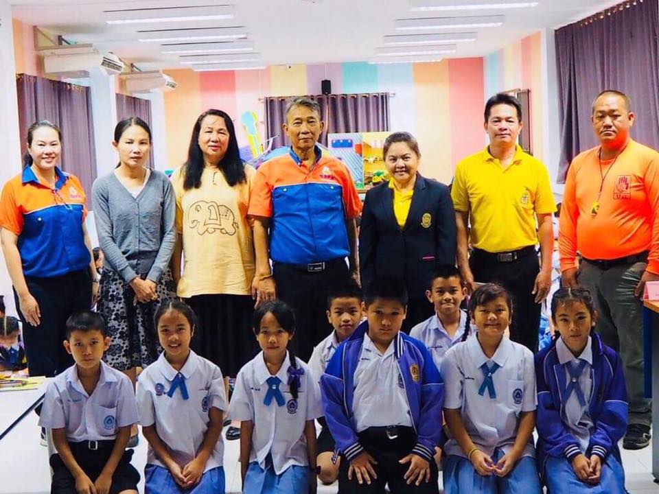 กิจกรรมโครงการปรับตัวและรับมือกับผลกระทบจากการเปลี่ยนแปลงสภาพภูมิอากาศและสาธารณภัย และกิจกรรมแผนฝึกการป้องกันและระงับอัคคีภัยในสถานศึกษา