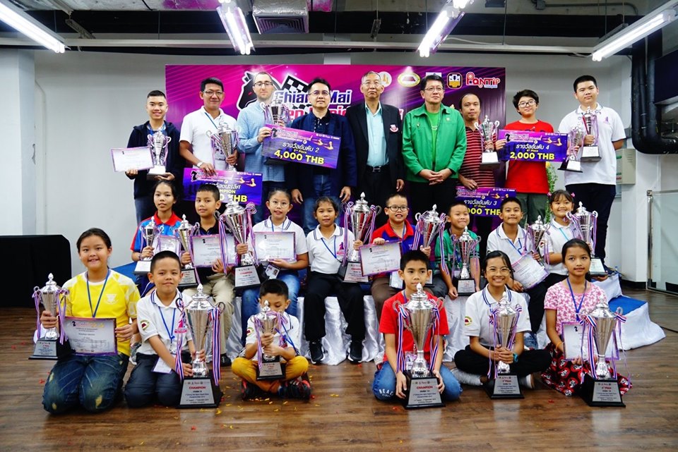 การแข่งขันรายการ 2nd Chiang Mai Open Rapid Chess championship 2019