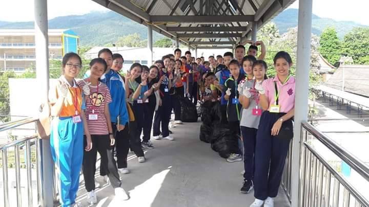 ตัวแทนนักเรียนโรงเรียนสาธิตเข้าร่วมโครงการค่ายเยาวชน อบจ.เชียงใหม่