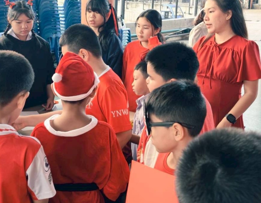 กิจกรรมวันคริสต์มาสประจำปีการศึกษา 2568